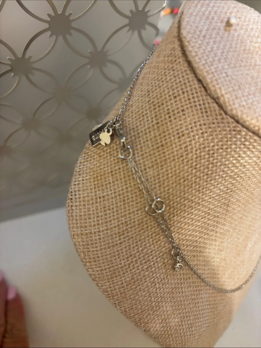 Two-Tone Snoopy and friend Charm Necklace - Gold & Silver